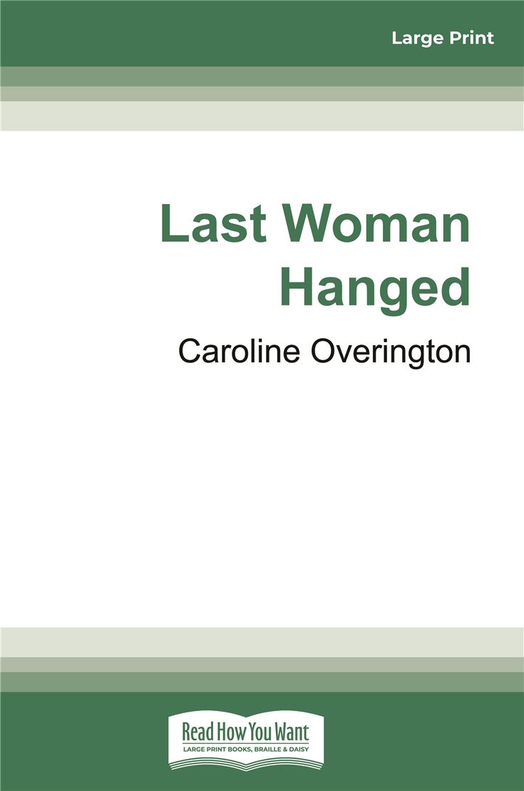 Last Woman Hanged