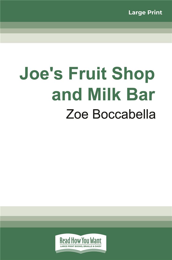 Joe's Fruit Shop and Milk Bar