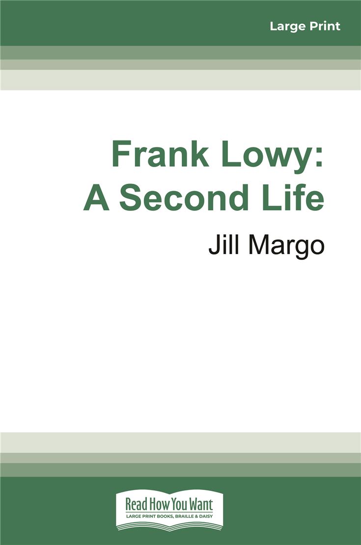 Frank Lowy: A Second Life