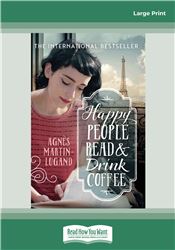 Happy People Read and Drink Coffee