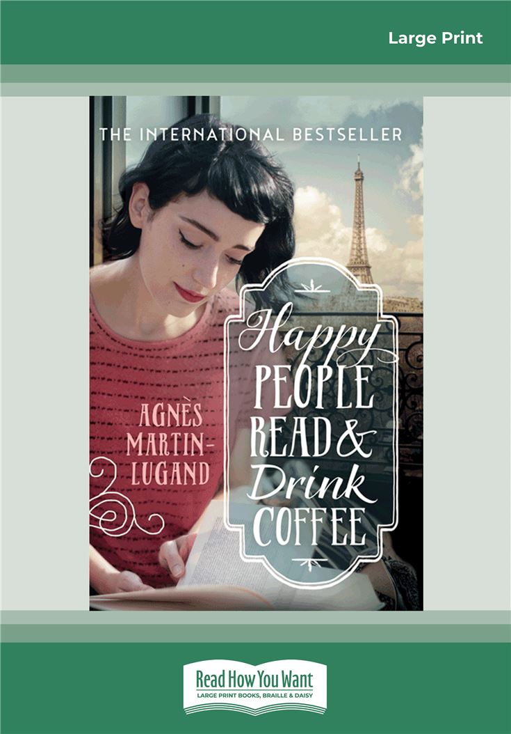 Happy People Read and Drink Coffee