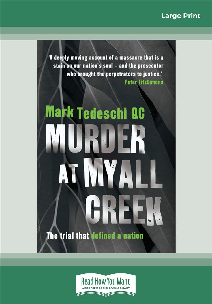 Murder at Myall Creek