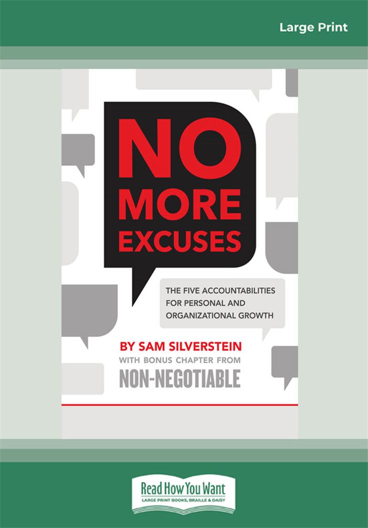 No More Excuses