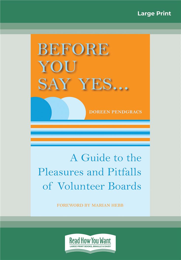 Before You Say Yes ...