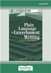 Plain Language in Government Writing