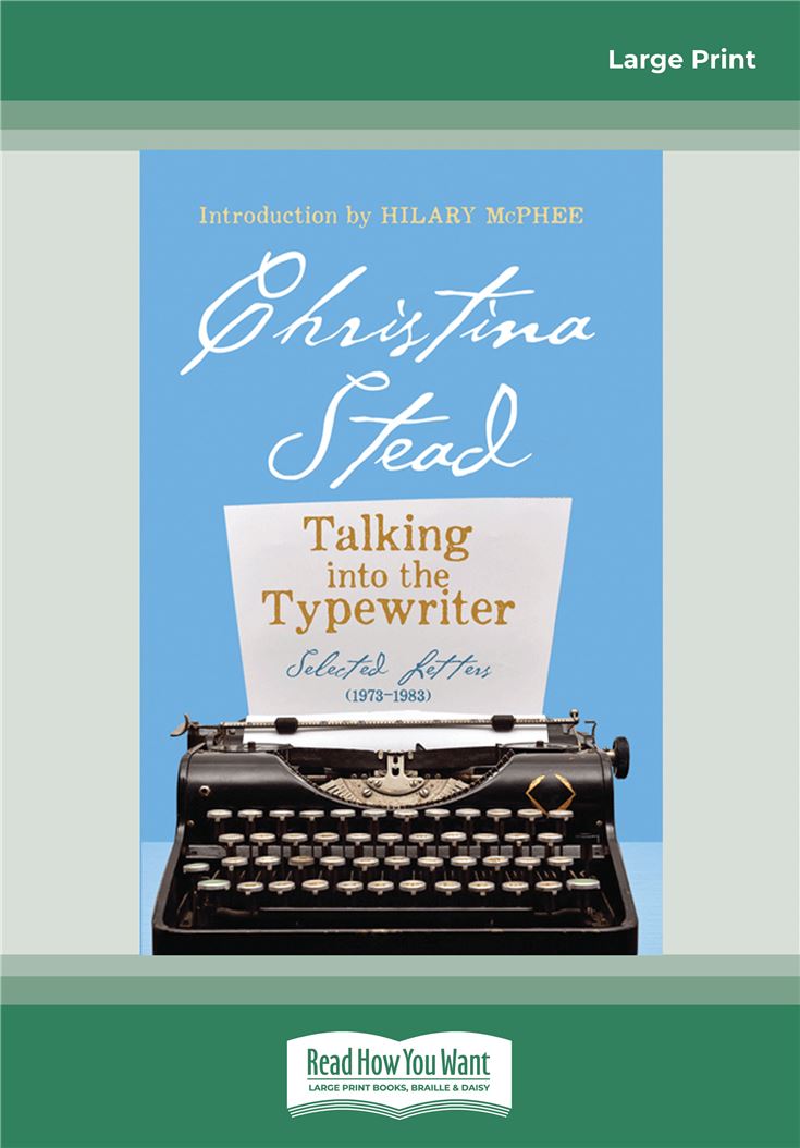 Talking into the Typewriter