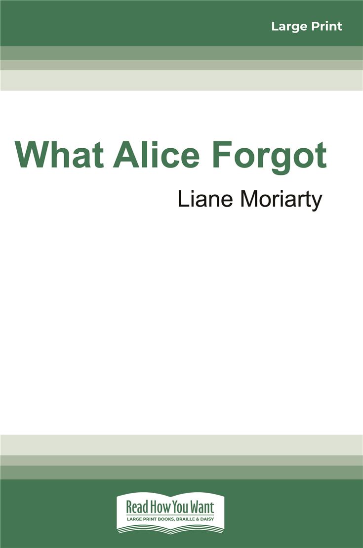 What Alice Forgot