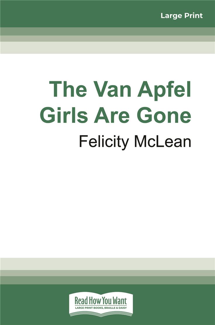 The Van Apfel Girls Are Gone