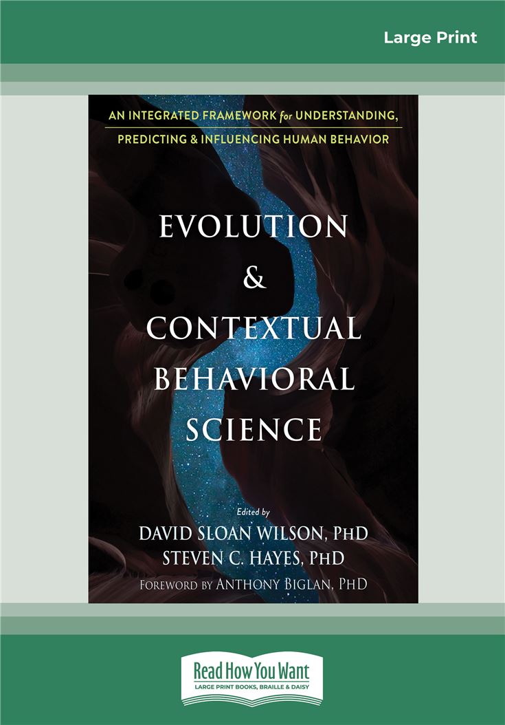 Evolution and Contextual Behavioral Science