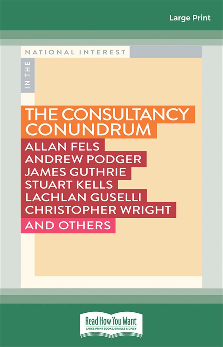 The Consultancy Conundrum