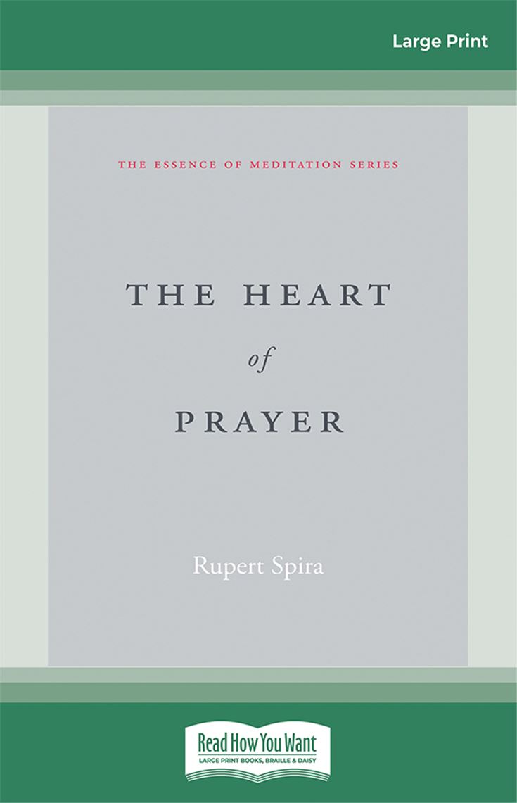 The Heart of Prayer