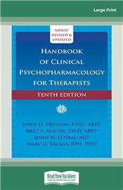 Handbook of Clinical Psychopharmacology for Therapists