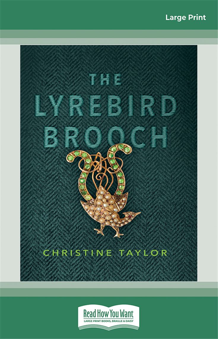 The Lyrebird Brooch
