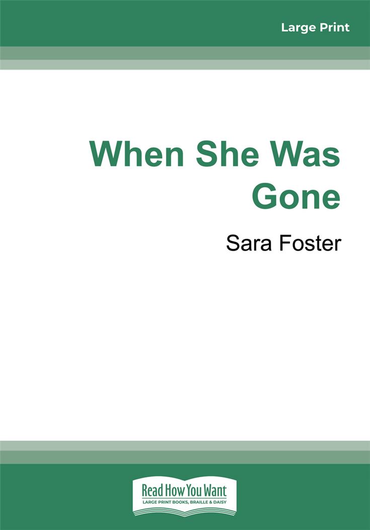 When She Was Gone