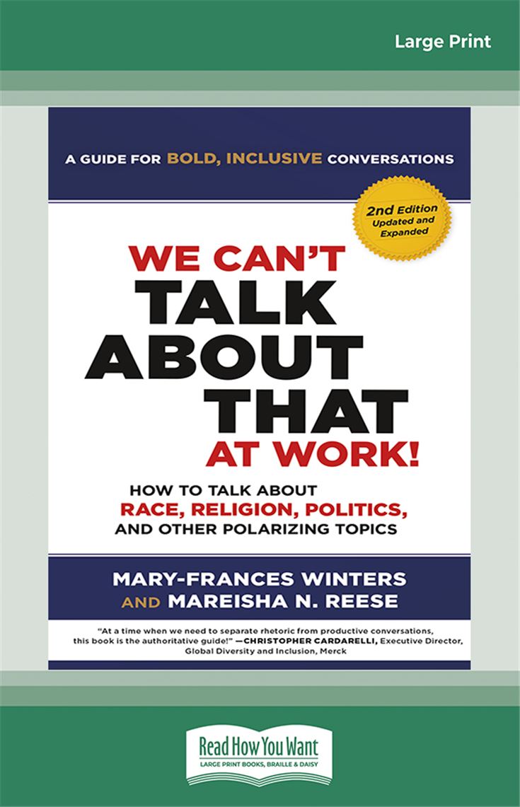 We Can't Talk about That at Work! Second Edition