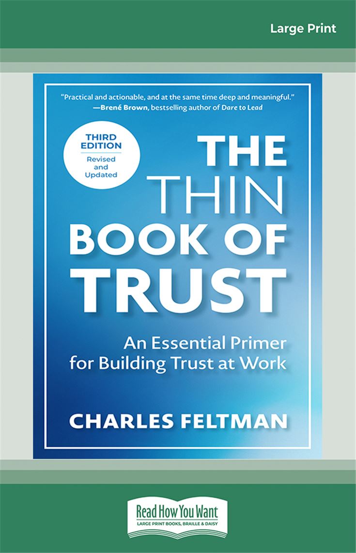 The Thin Book of Trust, Third Edition