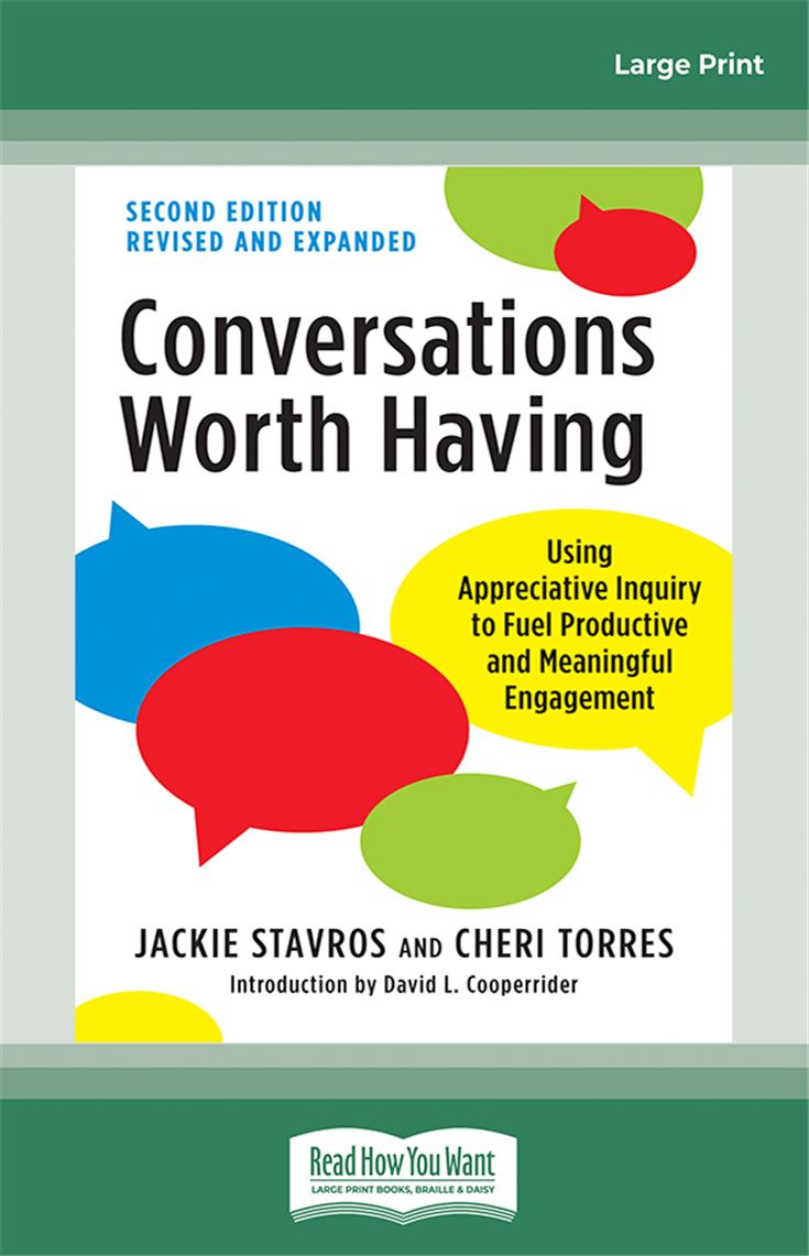 Conversations Worth Having, Second Edition