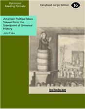 American Political Ideas Viewed from the Standpoint of Universal History