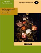 The Poetical Works of Alexander Pope, Volume I