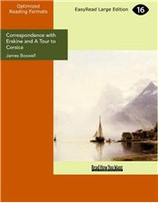 Correspondence with Erskine and A Tour to Corsica
