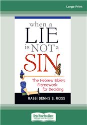 When a Lie is Not a Sin