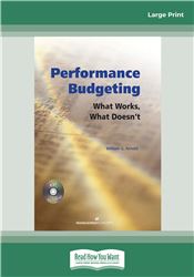 Performance Budgeting (with CD)