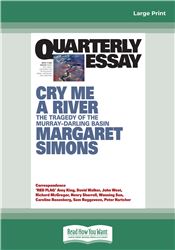 Quarterly Essay 77 Cry Me a River