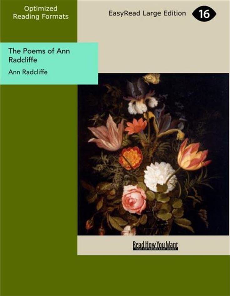 The Poems of Ann Radcliffe