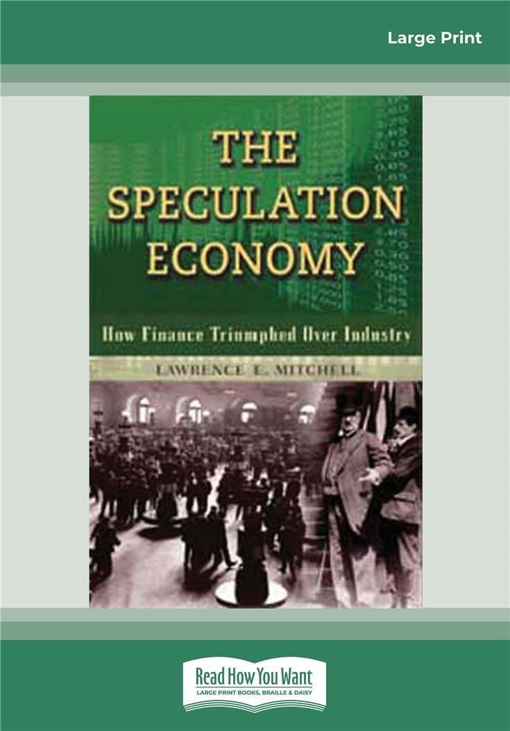 The Speculation Economy