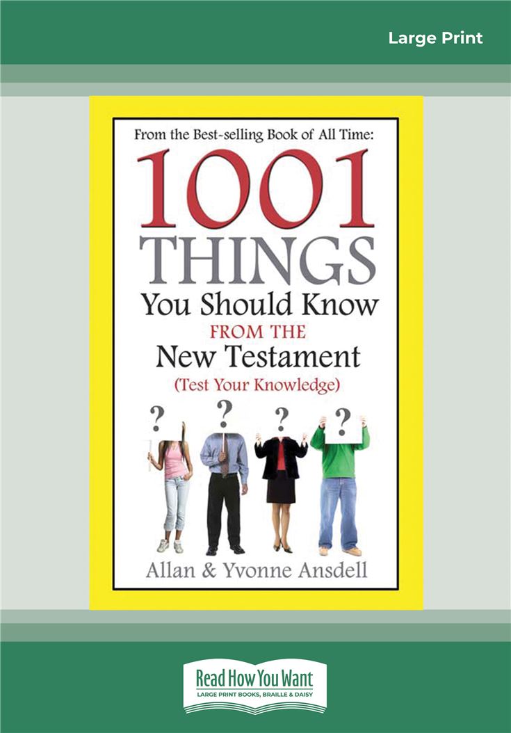 1001 Things you Should Know from the New Testament
