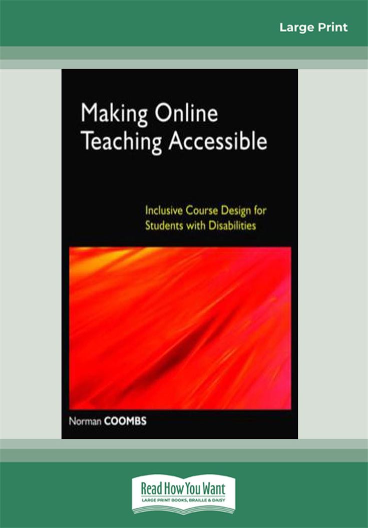 Making Online Teaching Accessible