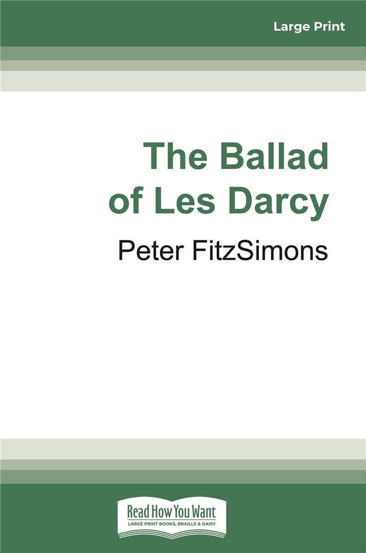 The Ballad of Les Darcy