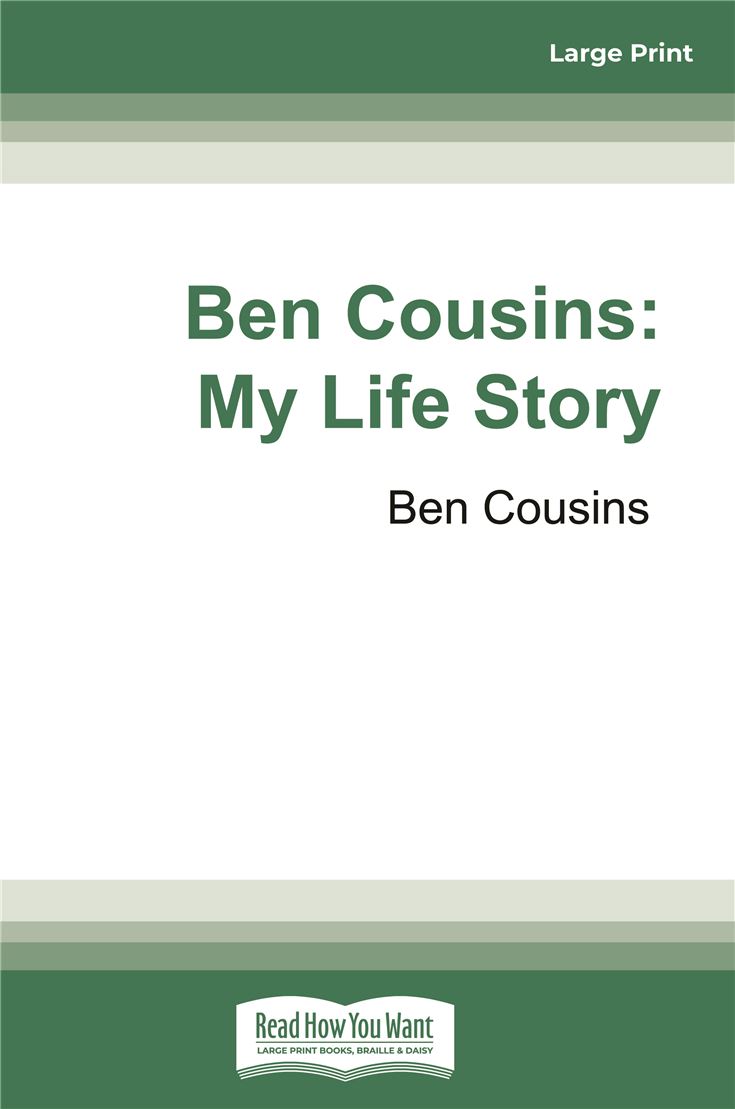Ben Cousins: My Life Story