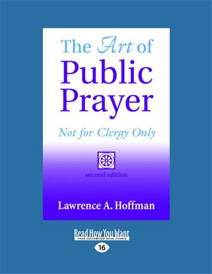 The Art of Public Prayer