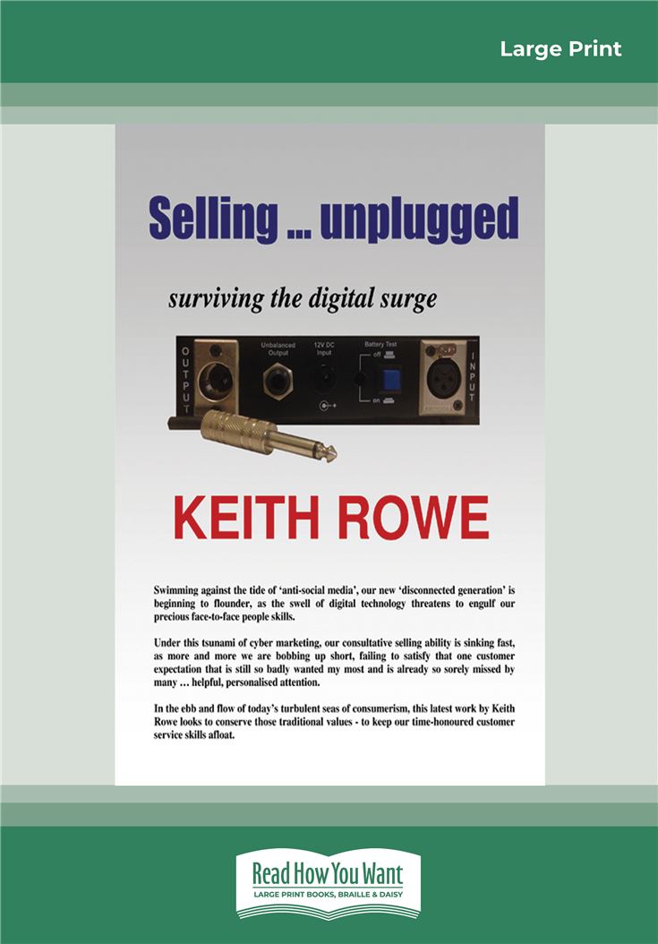 Selling … unplugged