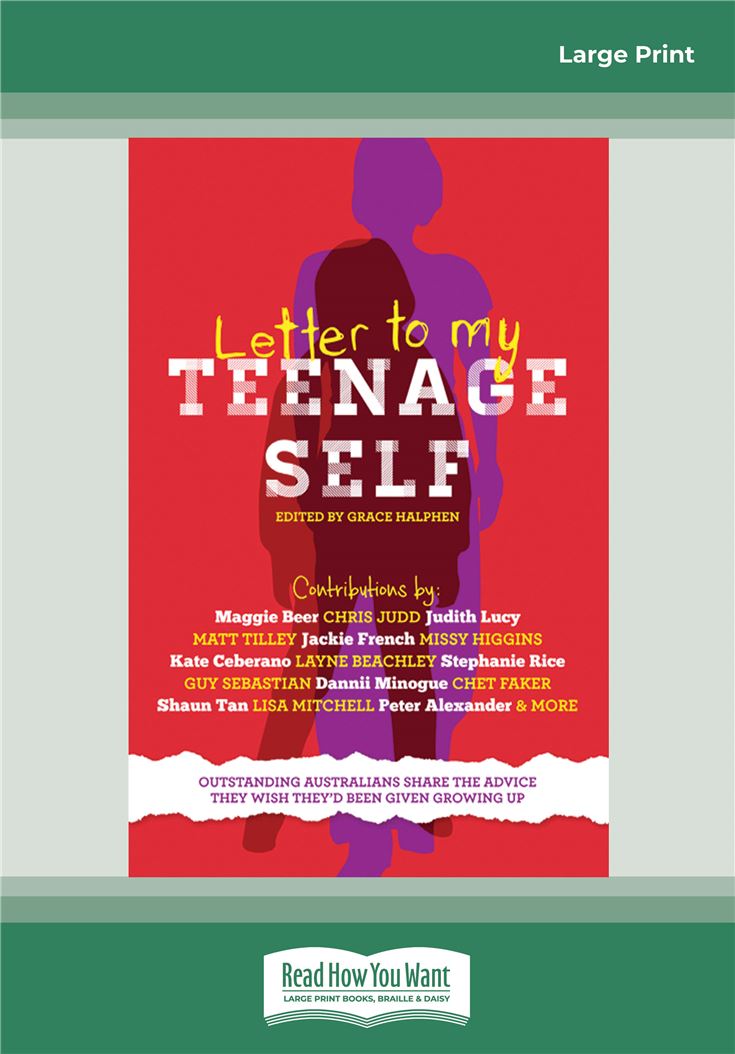 Letter to my Teenage Self
