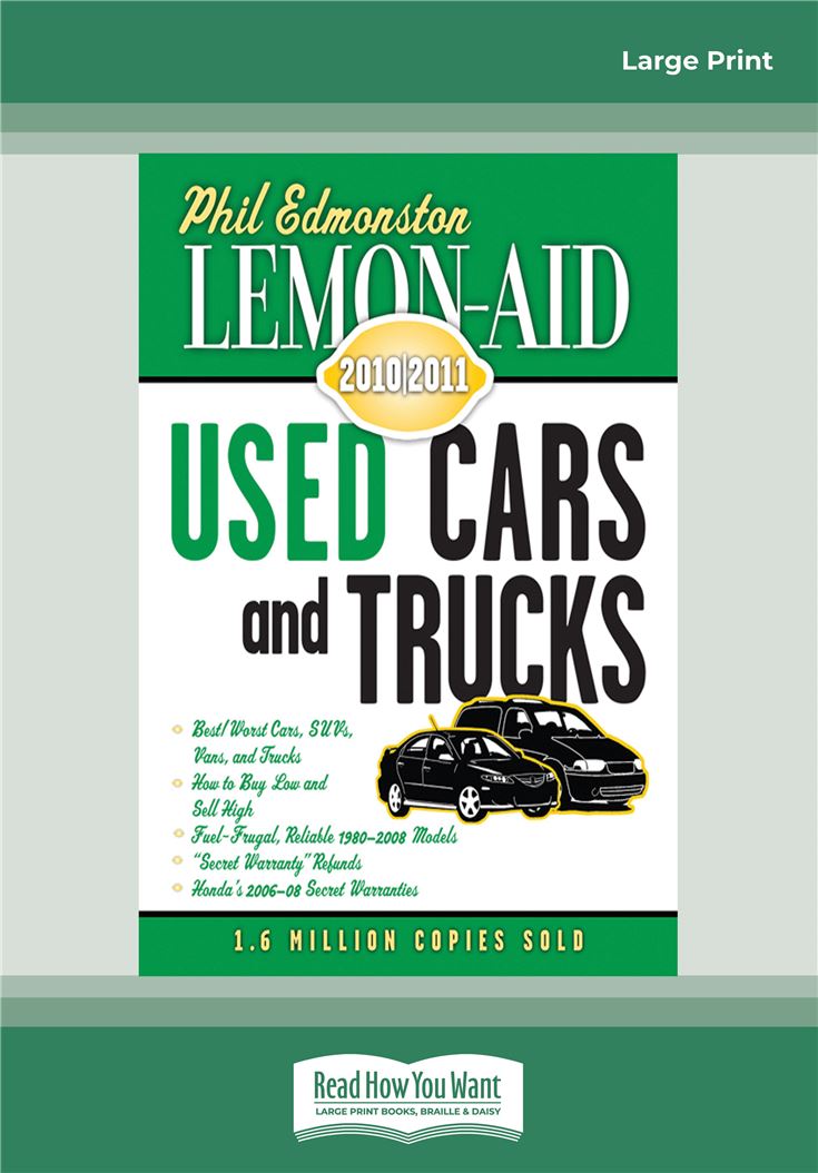 Lemon-Aid Used Cars and Trucks 2010-2011