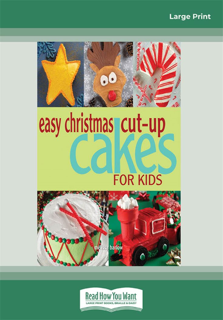 Easy Christmas Cut-up Cakes for Kids