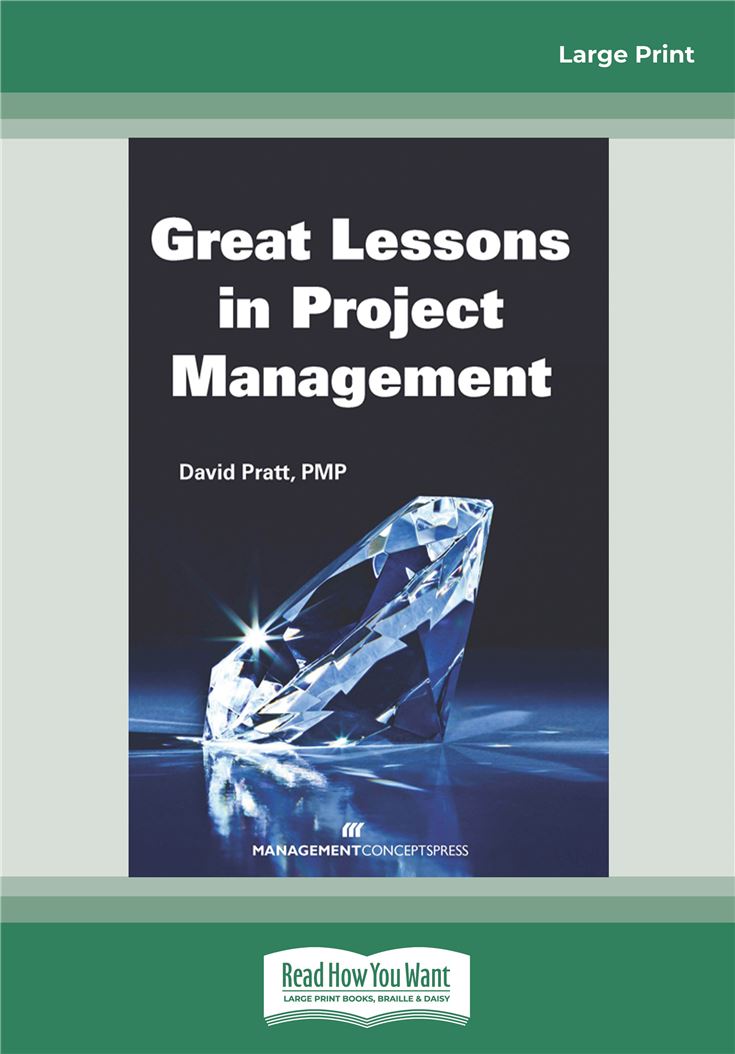 Great Lessons in Project Management