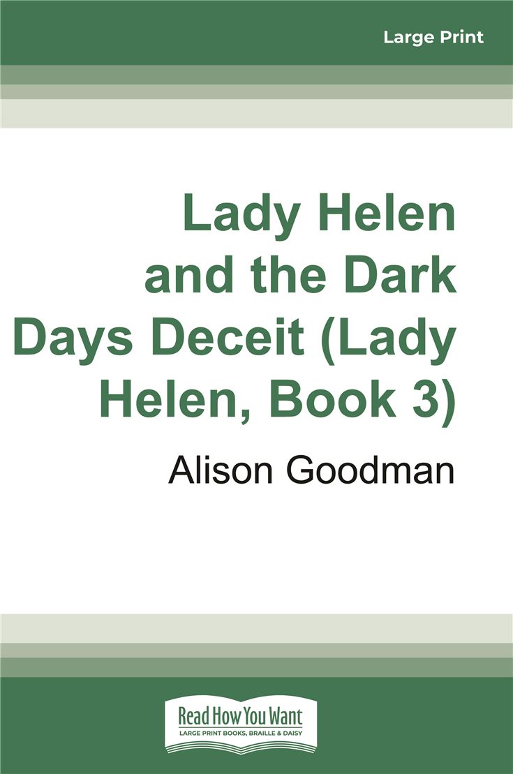 Lady Helen and the Dark Days Deceit