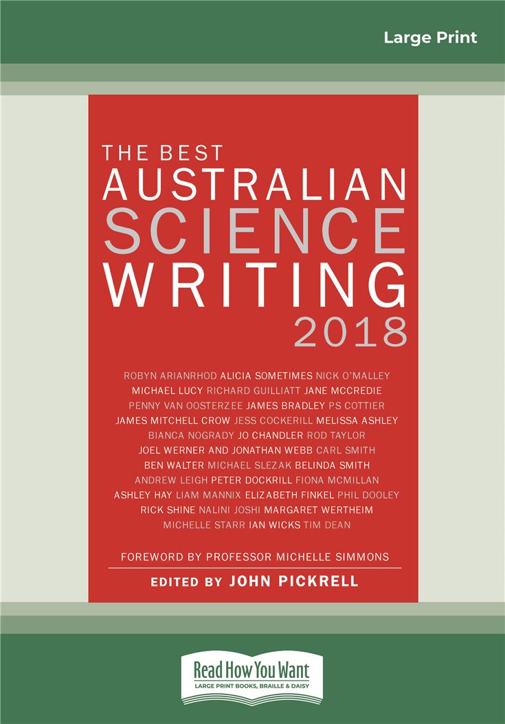 The Best Australian Science Writing 2018